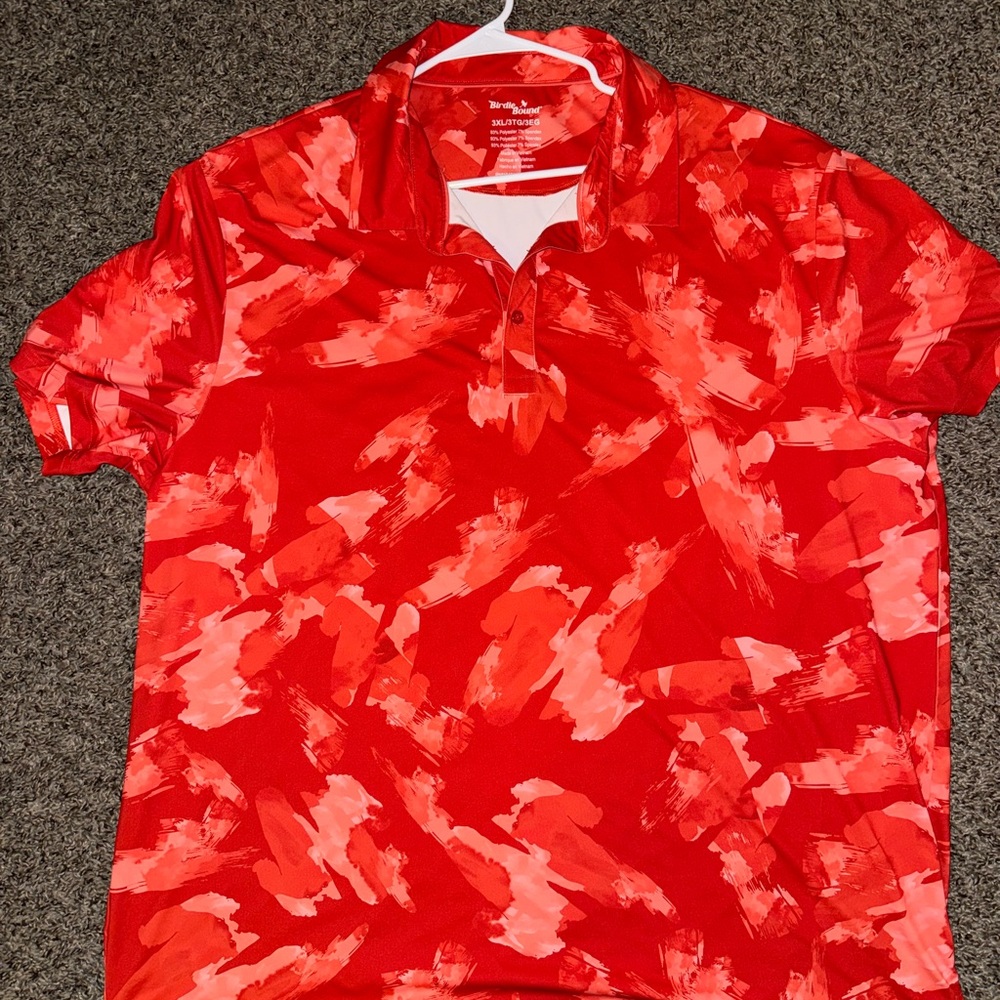 Orange Athletic Top with Logo